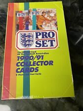 PRO SET 1990/1991 COLLECTORS SET CARDS SOCCER/FOOTBALL SEALED BOX MINT picture
