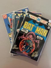 Batman Bronze & Copper Age Back Issue Lot (#266-401 range, 6 issues) picture