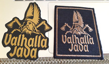 Death Wish Coffee Valhalla Java Odin 2.75”X 3.5” Patch & Sticker Odin Force Rare picture