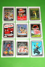 2013 Wacky Packages ANS11 All-New Series 11 COMING DISTRACTION SILVER 9 CARD SET picture