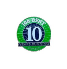 Publix Pin Lapel 100 Best 10 Years Running picture