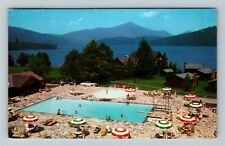 Whiteface NY-New York, Whiteface Inn On Lake Placid, c1961 Vintage Postcard picture