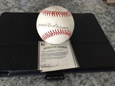 James Red Moore Autographed  Baseball  American League  Negro Leagues COA picture
