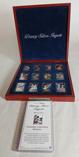 The Art of Walt Disney .999 Fine Silver Ingot Collection 12 in Total with Papers picture
