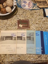 Vintage Charlotte NC Mid-Century School History Lot - 1959-1967 Montclaire... picture