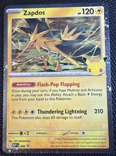 2026 Pokemon 30th Celebration Zapdos picture