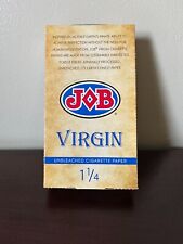 JOB VIRGIN 1 1/4 PAPERS  FULL BOX  24 BOOKLETS picture