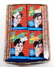 1987 21 Jump Street Original PSA Ready Topps Sealed Grocery 47 Wax Packs & Box picture
