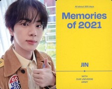 BTS JIN Photo Card 