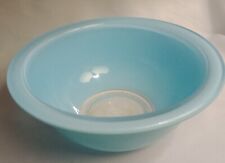 Vintage Pyrex 1L Clear Bottom Mixing Bowl in Robin Egg Blue  #322 picture