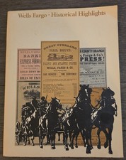 Vintage Wells Fargo Historical Highlights Brochure Portfolio Epic Stagecoach... picture