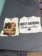 2-Piece Distressed Vintage Harley Lot picture