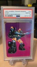 1985 Hasbro Transformers #40 Hoist PSA 10 - Purple Variation picture