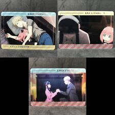 SPY x FAMILY LOID ANYA YOR No.19 20 21 Set Japanese Collectable Metal Card Anime picture