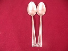 Set Of 2 Teaspoons Oneida Silver Era Stainless Steel Flatware 6