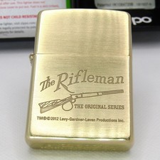 The Rifleman TV Show Brass Zippo Oil Lighter 2014 MIB Rare picture