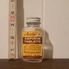 Vintage Murphy's Aspirin Bottle ~ 100 Count picture
