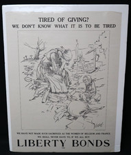 WWI US Homefront Liberty Bonds 