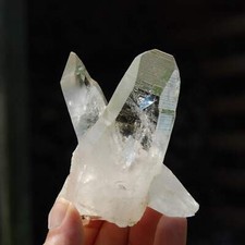 4in 160g Tantric TWIN FLAME Soulmate Colombian Lemurian Seed Crystal Cluster, Se picture