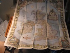 THE BRITISH ISLES ENGLAND SCOTLAND IRELAND & WALES MAP 1949 National Geographic picture