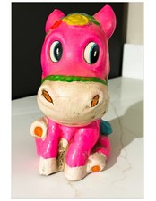 Rare Vintage Hippie 1966  Horse/Donkey Piggy Bank 6 1/2