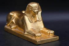 Authentic Ancient Egyptian Antique Rare Sphinx Statue Figurine BC picture