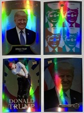 2023 Pieces Of The Past Historical President Donald Trump 4 Card Insert Lot picture