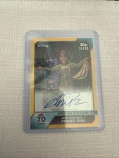 Topps 2025 Disney Princess Tiana Anika Noni Rose Autograph Serial #35/50 picture