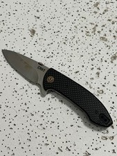 CRKT Avant Ochs Design 4620 Flipper plain Edge Folding Pocket knife —- picture