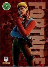 2019 Panini Fortnite S1 #1 Aura (Winter Hunter) Crystal Shard USA picture