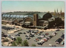 Hamburg Hauptbahnhof Central Station Postcard Germany picture