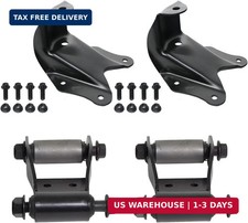 Rearward Leaf Spring Shackle Bracket LH & RH for 1986-1996 Ford F150 for 1992-20 picture