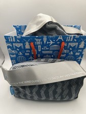 KLM x Envisions Business Class Amenity Kits Set of 2 Complete + Gift Bag picture
