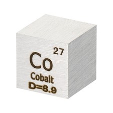 Cobalt Cube,10mm Co-Density Cube High Density Element Cube Unique Metal Cube picture