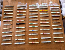60 Vintage Mixed Lot Advertising Melon Testers Slipjoint picture