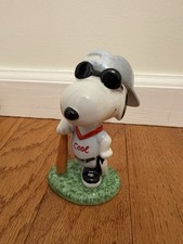VTG Collectable 1998 Baseball Snoopy, Joe Cool Figurine, 50 Year Peanuts picture
