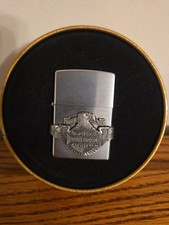 Vintage NOS Harley Davidson Zippo Lighter picture