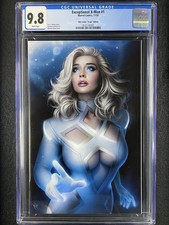 EXCEPTIONAL X-MEN #1 WARREN LOUW - NYCC EMMA FROST Color Splash Variant CGC 9.8 picture