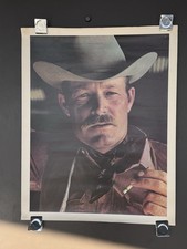Vintage 1969 Marlboro Cowboy Darrell Winfield Advertising Poster (19”x24”) picture