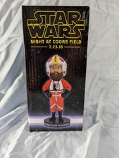 Star Wars Charlie Blackmon X-Wing Pilot Bobblehead Coors Field Exclusive 2016 picture