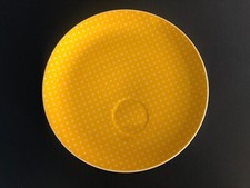 Vintage Gloria Vanderbilt Loverly Replacement Plate Taste Snack Set Sigma Yellow picture
