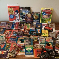 Lot of 50 Diff Random Unopened Packs Sport & Non Sport with 1 LEAF METAL proof picture