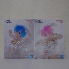 Re:Zero Relax time Figure Rem Ram Sweet Angel ver. Set BANPRESTO Anime New picture