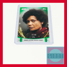 2020 Topps Women of Star Wars Green Parallel Val /99 picture