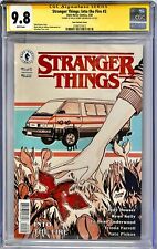 CGC SS 9.8 STRANGER THINGS #2 COMIC SIGNED BY MILLIE BOBBY BROWN DARK HORSE BUS picture