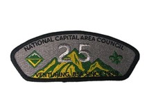 Boy Scout CSP Venturing 25 National Capital Area Council Patch Anniversary picture