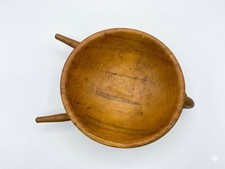 Vintage Parrish Woodworks Mid Century Wooden Wheelbarrow Bowl Centerpiece MCM picture