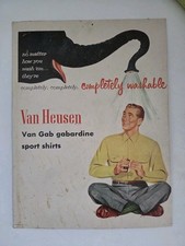 Esquire Vintage Van Heusen Advertisement Store Display picture