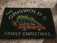 Pottery Barn National Lampoon Christmas Vacation Door Mat Griswold’s Family picture