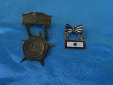 Antique 1918 WWI Mothers of Defenders of Liberty Medal City of Buffalo New York picture